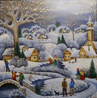 Rumania - Mariana Mihut - El pueblo nevado