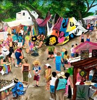 España - Estela Benavides - Mercadillo Es Canar, Ibiza