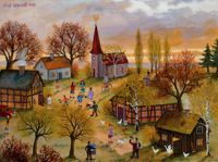 Alemania - Olaf Ulbritch - Debate en la plaza del pueblo